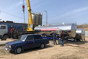 Изготовление и отгрузка модульной технологической системы АГЗС-20-2