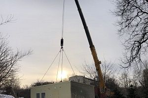 Выполнен монтаж модульной котельной установки ТКУ-820 кВт
